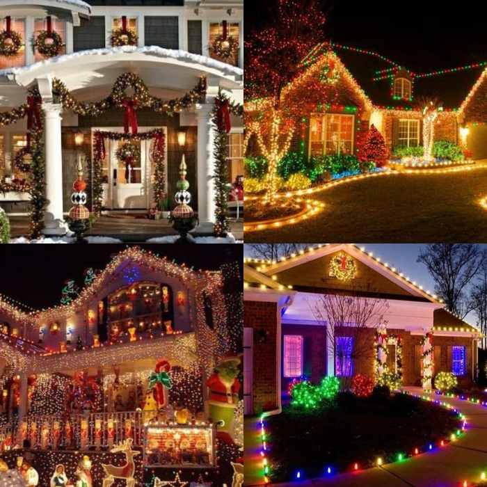 Christmas house decoration ideas outdoor