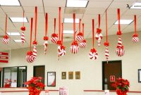 Christmas decoration ideas for office walls