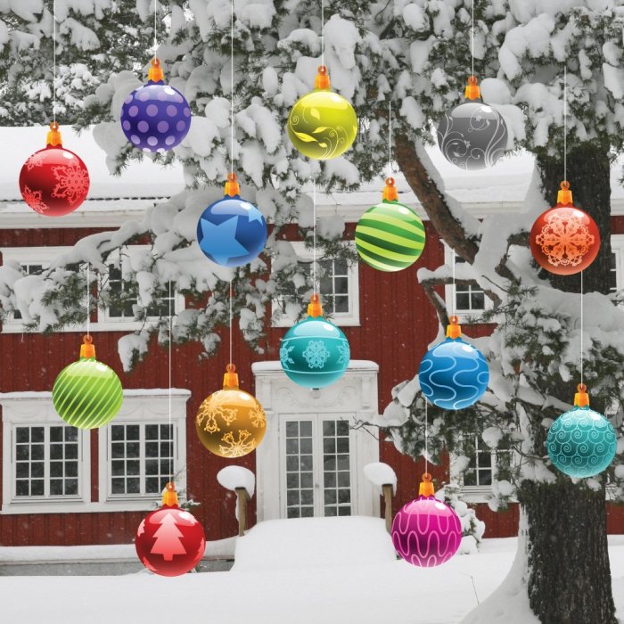 Joy outdoor christmas decoration