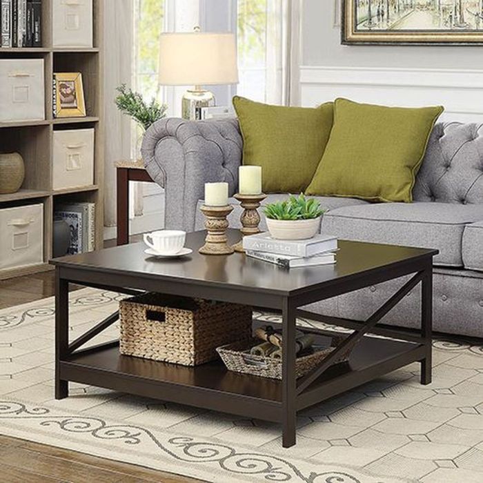 Living room coffee table decor ideas