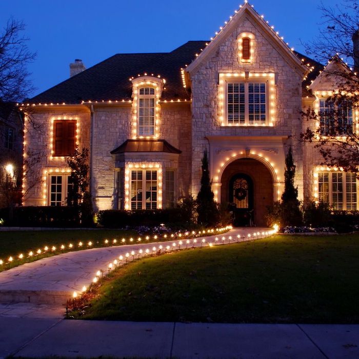 Christmas house decoration ideas outdoor