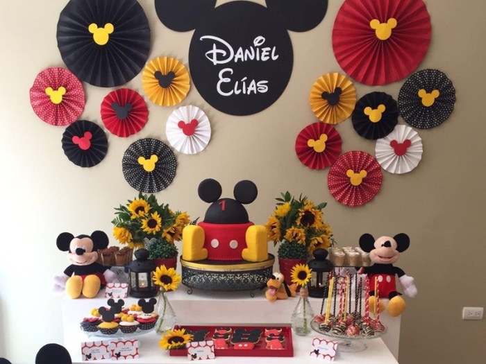 Decoration mickey mouse birthday