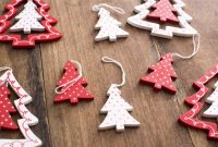 Wooden christmas tree decoration